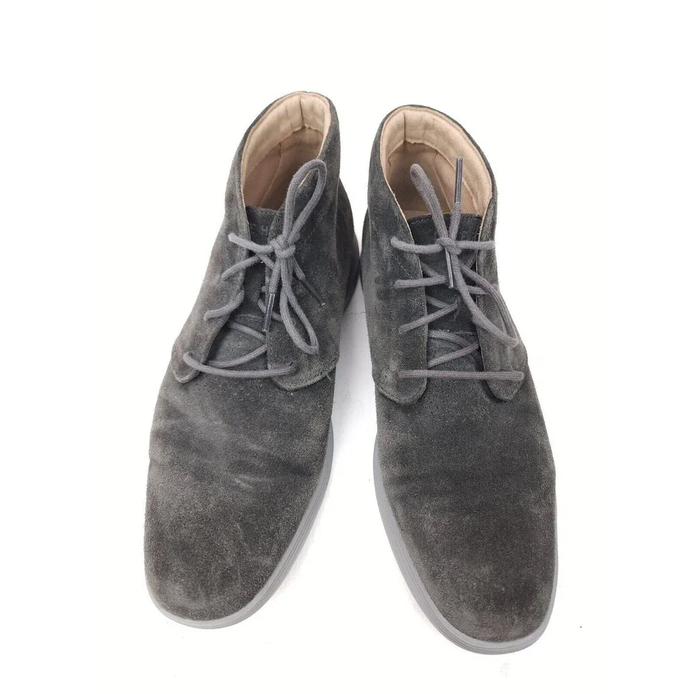 Cole Haan Grand.OS Tour Mens Size 9 M Gray Suede Chukka Ankle Boots C26184